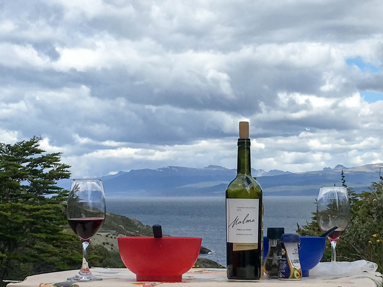Refined dining on the Beagle Channel